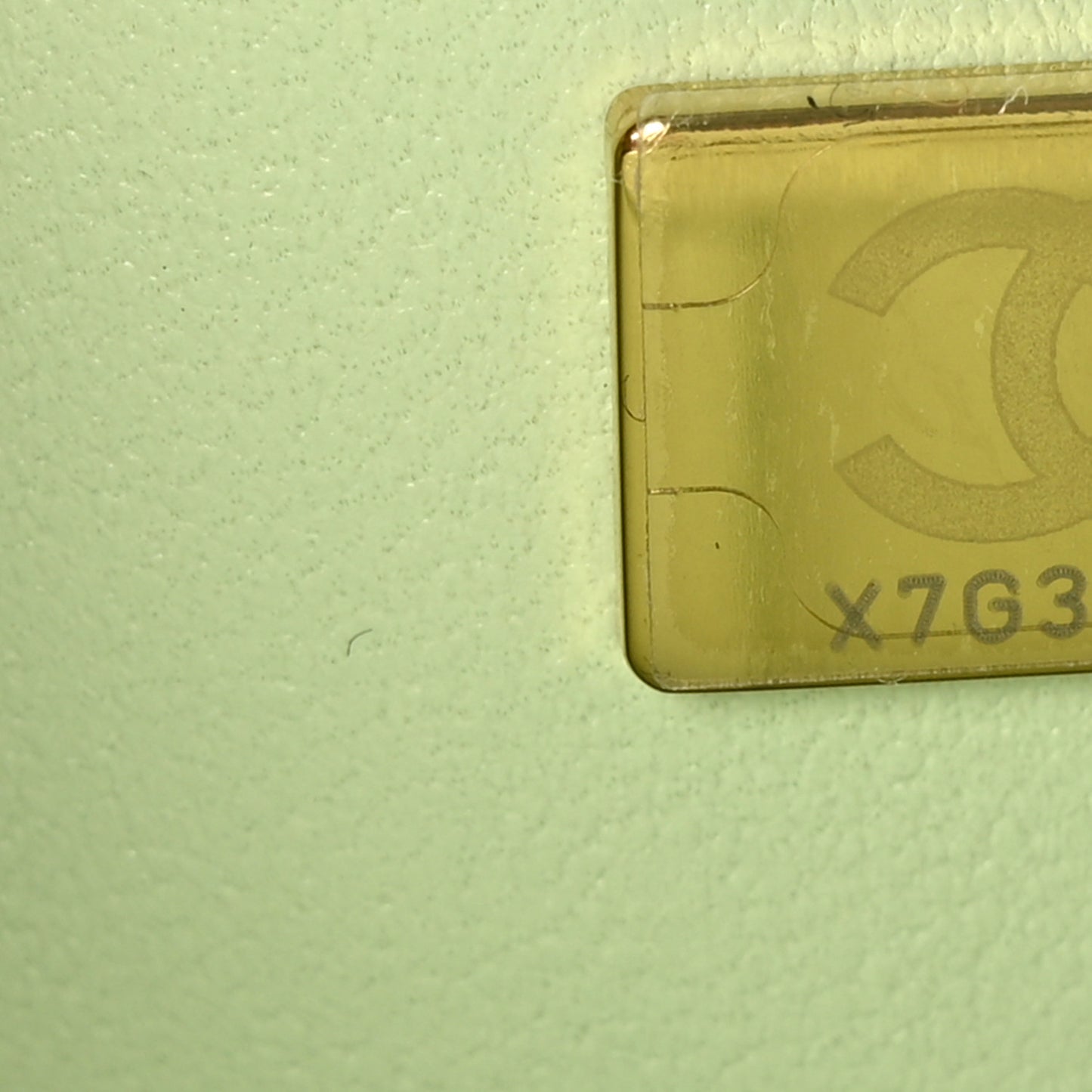 Caviar Quilted Small Double Flap Light Green