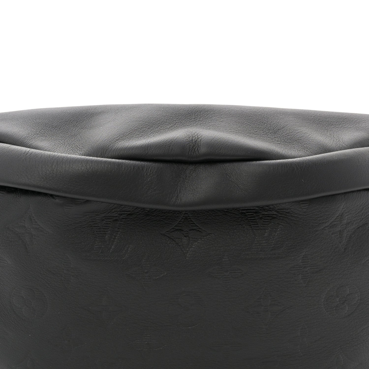 Louis Vuitton Calfskin Monogram Shadow Discovery Bumbag Black 7 of 10