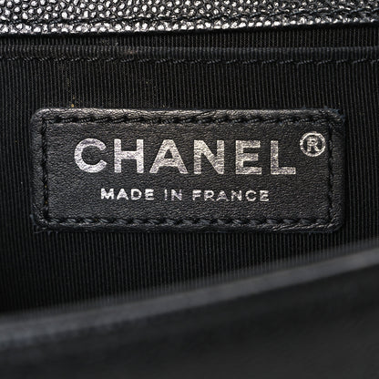 Chanel Caviar Quilted Small Boy Flap Black 6 of 10