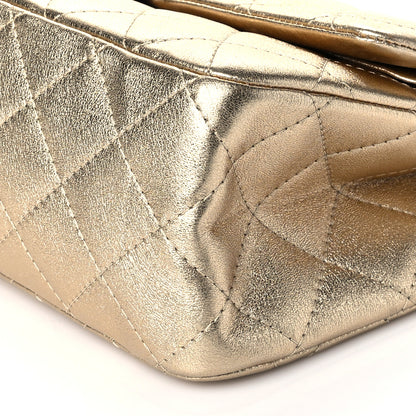Chanel Metallic Aged Calfskin Quilted 2.55 Reissue 227 Flap Gold 6 of 10