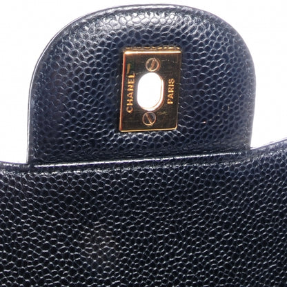 Chanel Caviar Jumbo Single Flap Black 6 of 8