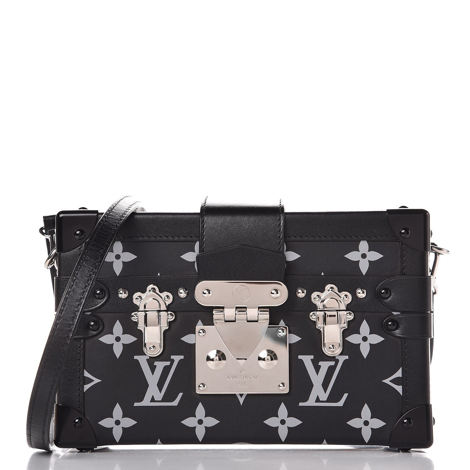 Louis Vuitton Reflective Petite Malle Black 1 of 7