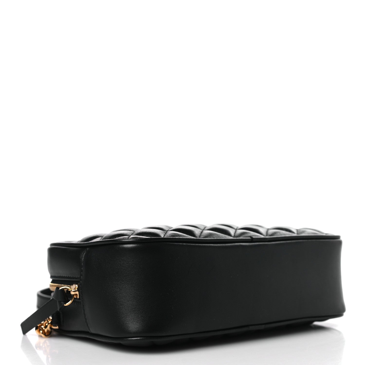 Versace Nappa Quilted Medium Medusa Camera Bag Black 4 of 8