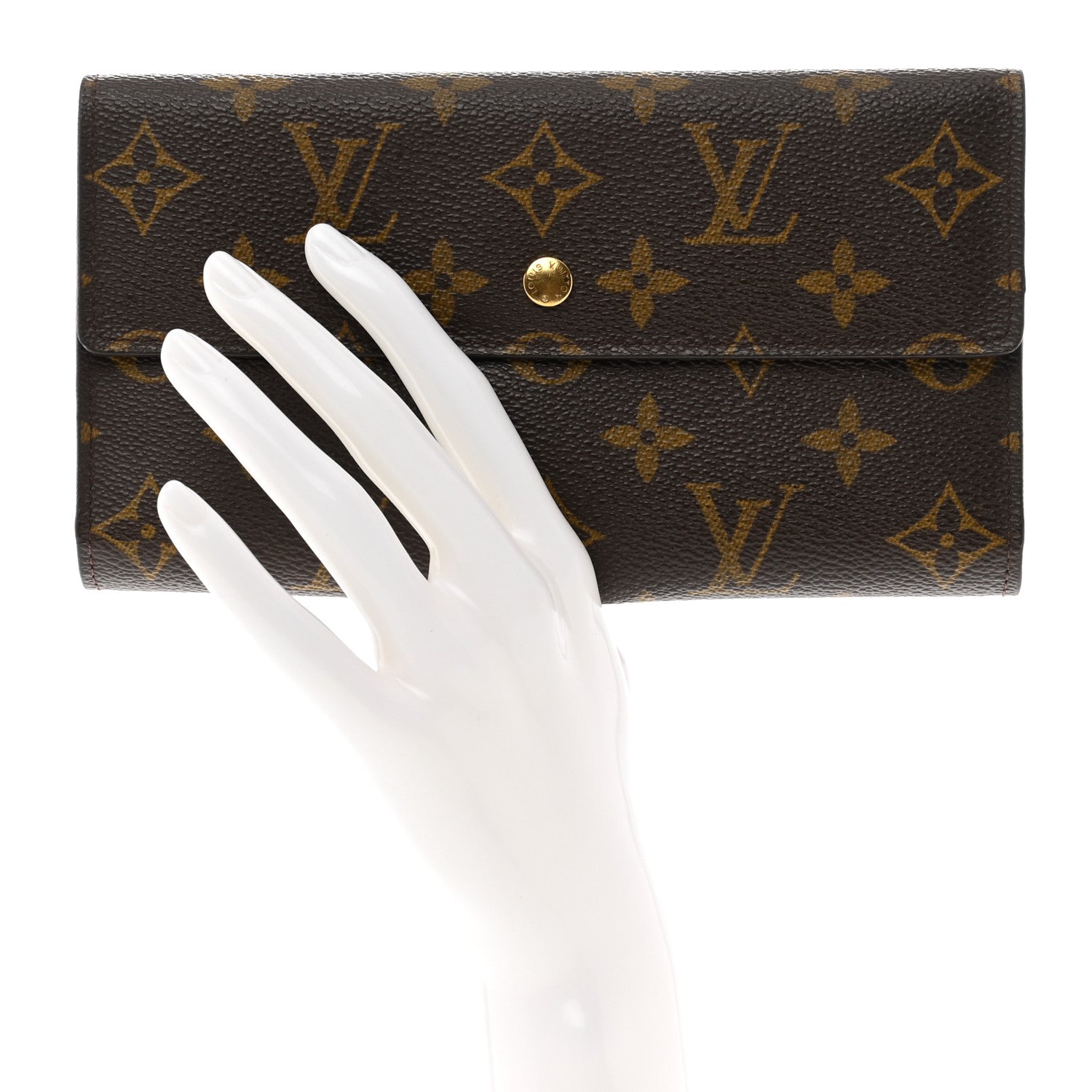 Louis Vuitton Monogram Sarah Wallet 2 of 9