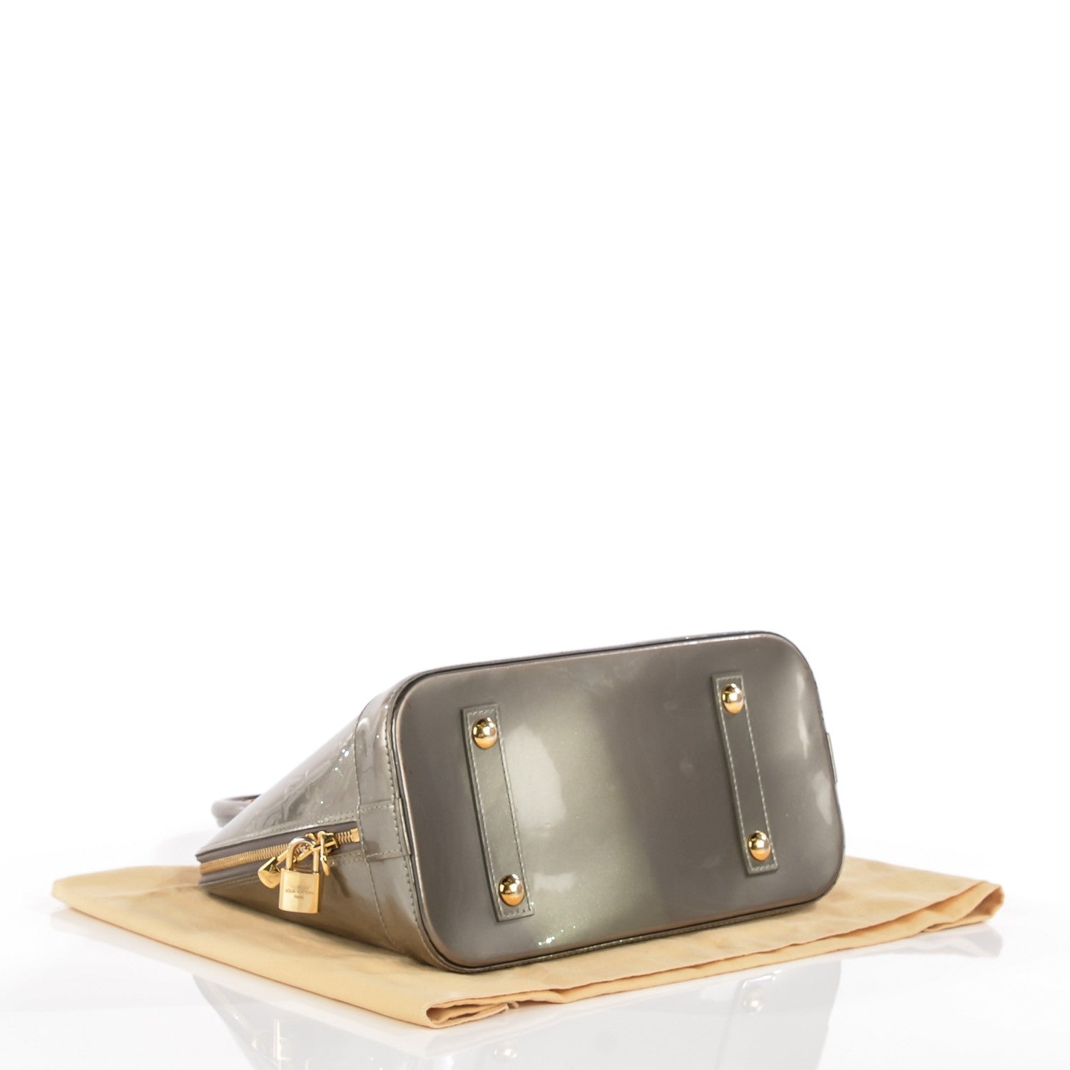 Louis Vuitton Vernis Alma PM Gris Art Deco 4 of 7