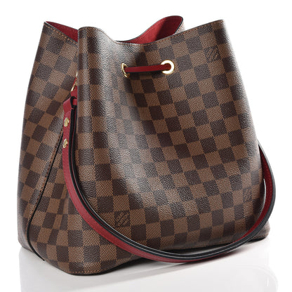 Louis Vuitton Damier Ebene Neonoe MM Cherry Berry 2 of 7