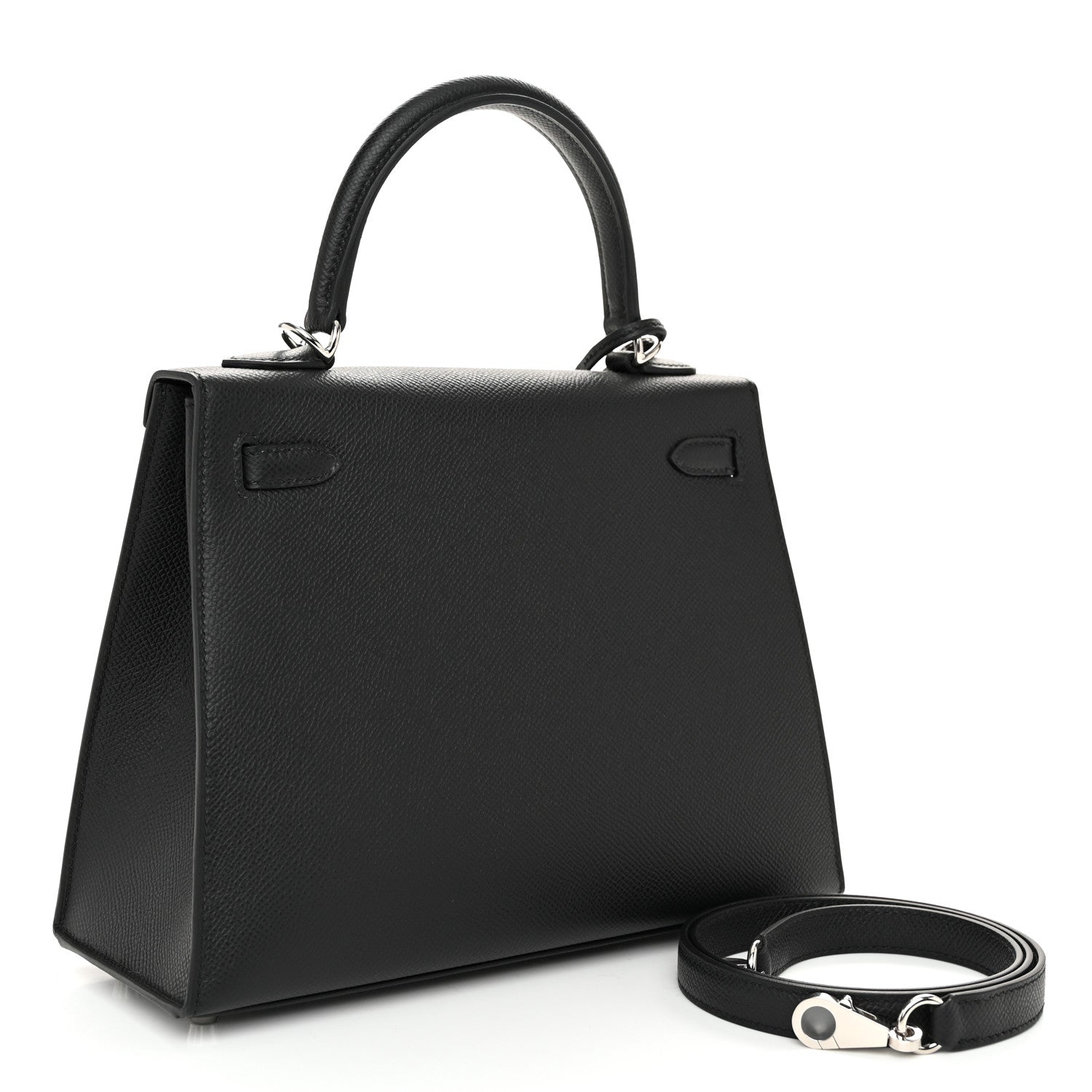 Hermes Epsom Kelly Sellier 25 Black 3 of 13