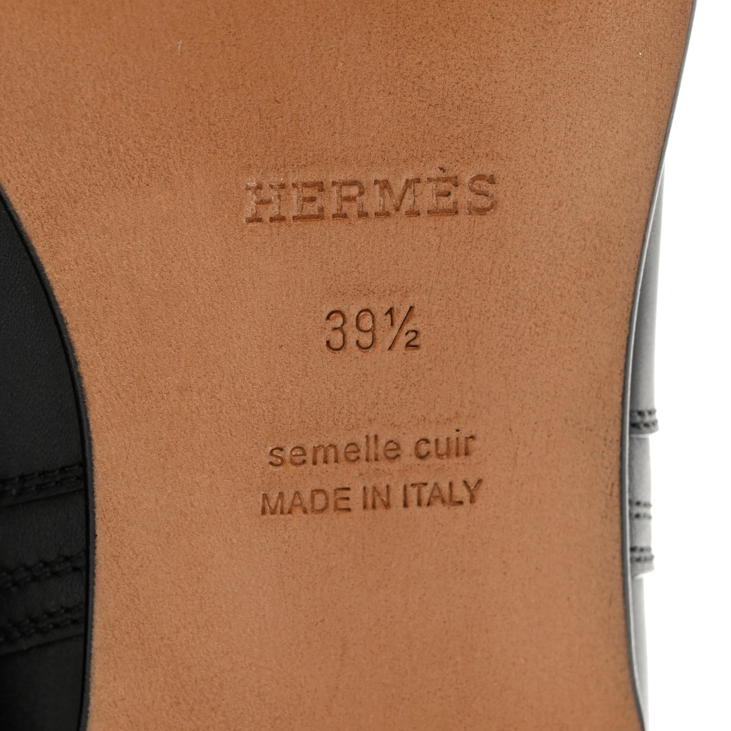 Calfskin Neo Low Boots 39.5 Black