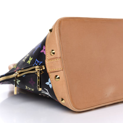 Louis Vuitton Monogram Multicolor Alma Black 6 of 8