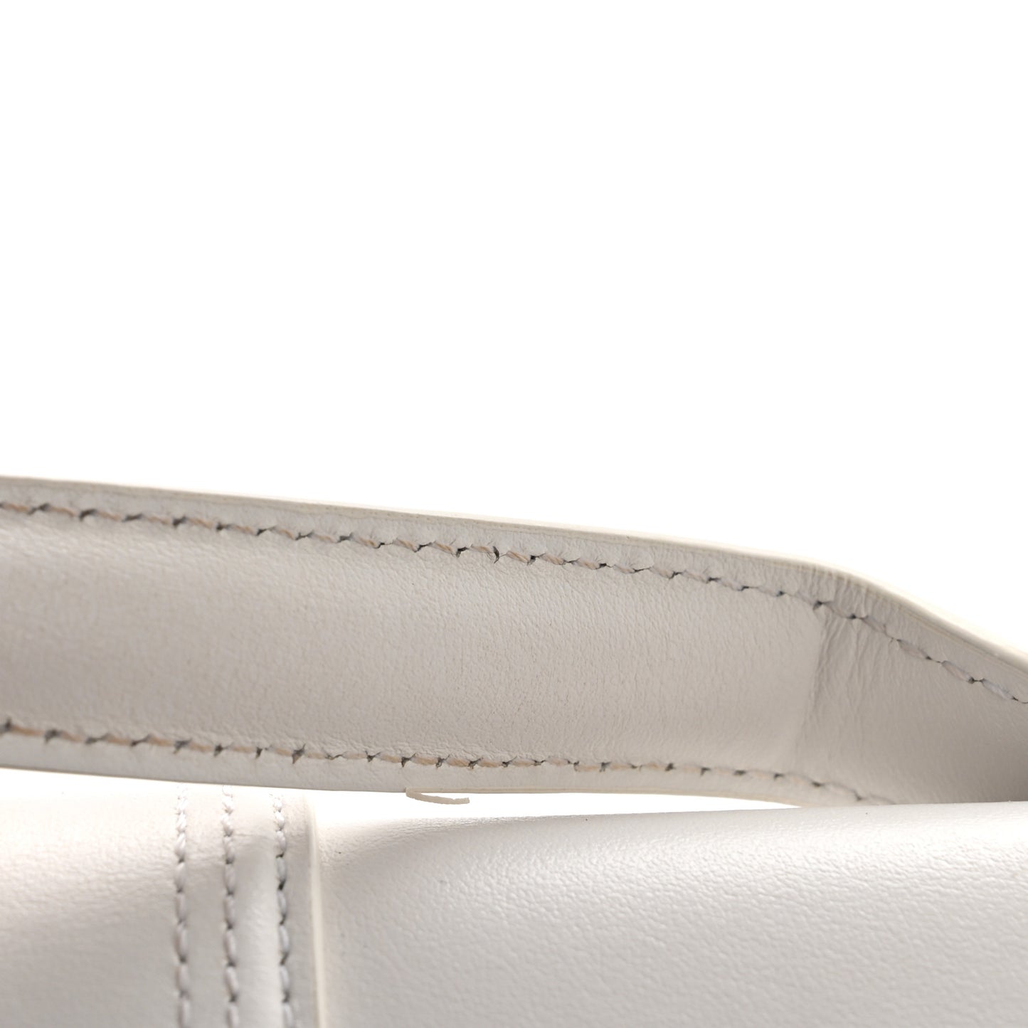 Smooth Calfskin Le Bambino White