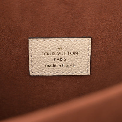 Louis Vuitton Empreinte Braided Pochette Metis Creme Beige Caramel 6 of 9