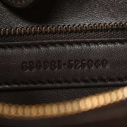 Gucci GG Suede B Medium Shoulder Bag Brown 7 of 11