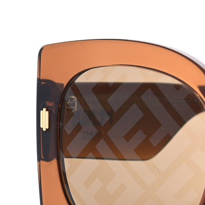 Fendi Acetate FF Sunglasses FF 0436/G/S Brown 7 of 8