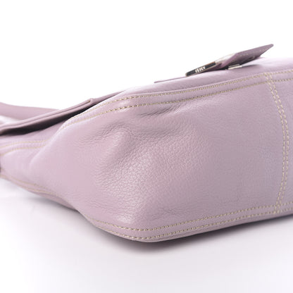 Fendi Nappa Elefante Big Forever Mama Baguette Lilla 6 of 8