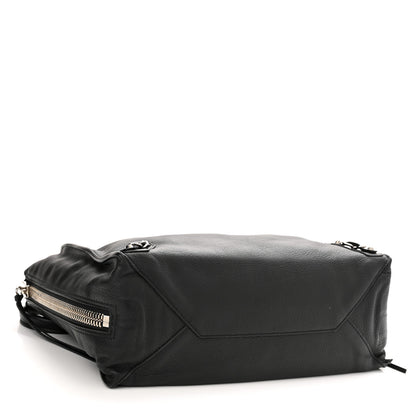 Balenciaga Veau Papier B4 Zip Around Tote Black 4 of 10