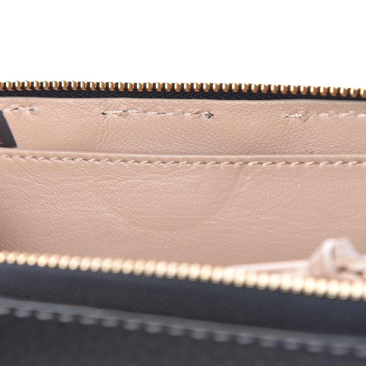 Chloe Grained Calfskin Marcie Long Zip Around Wallet Black 10 of 10