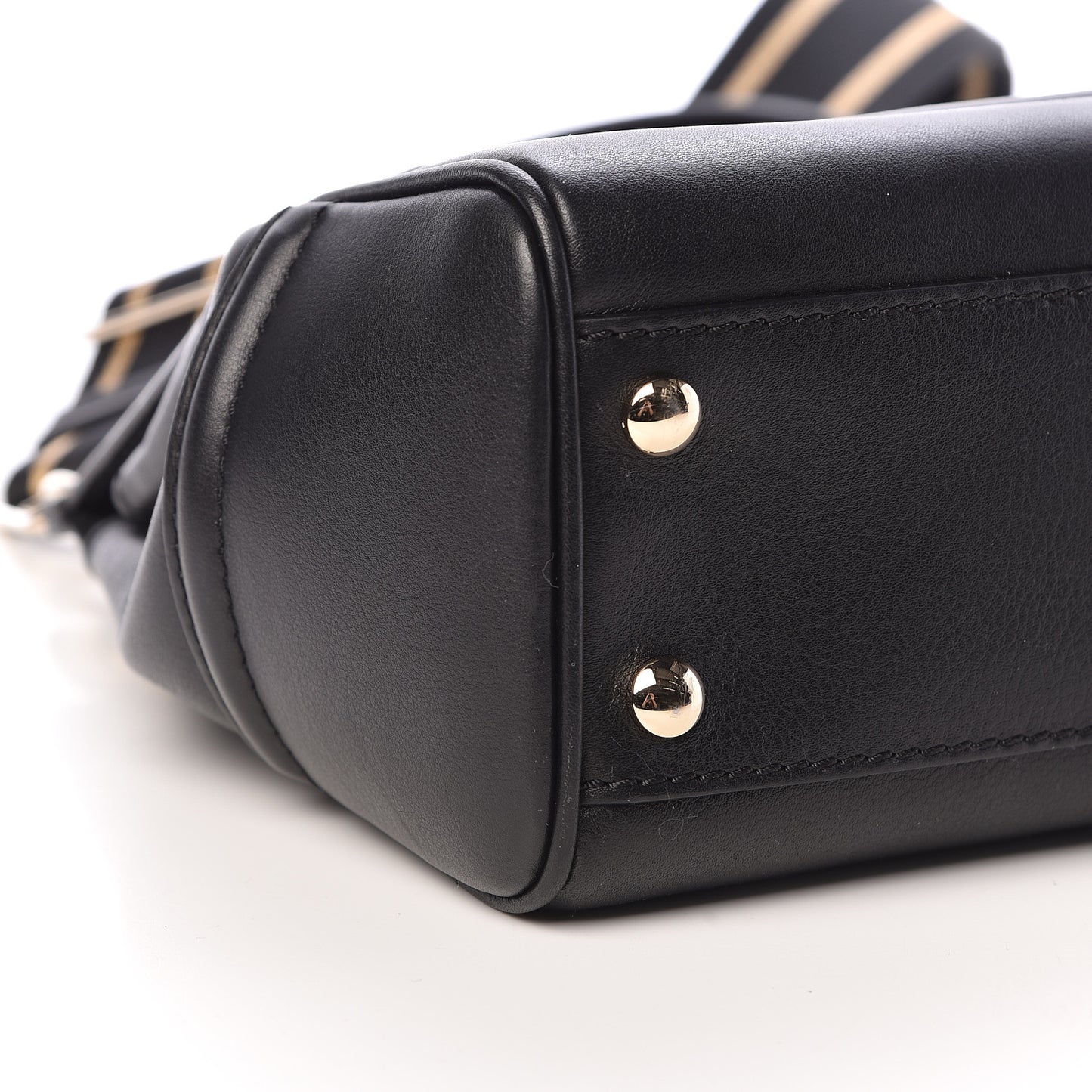 Calfskin Medium Palazzo Empire Bag Black