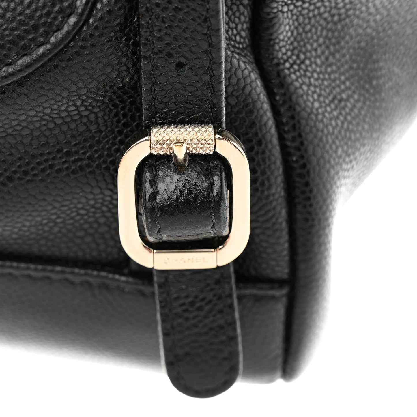 Caviar Quilted Business Affinity Backpack Black