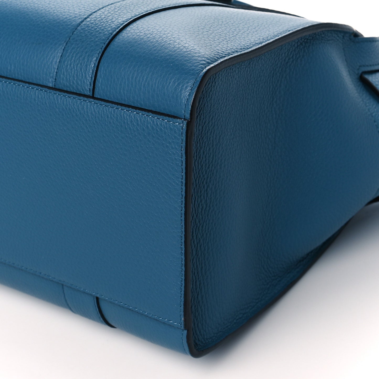 Small Classic Grain Mini Zipped Bayswater Blue