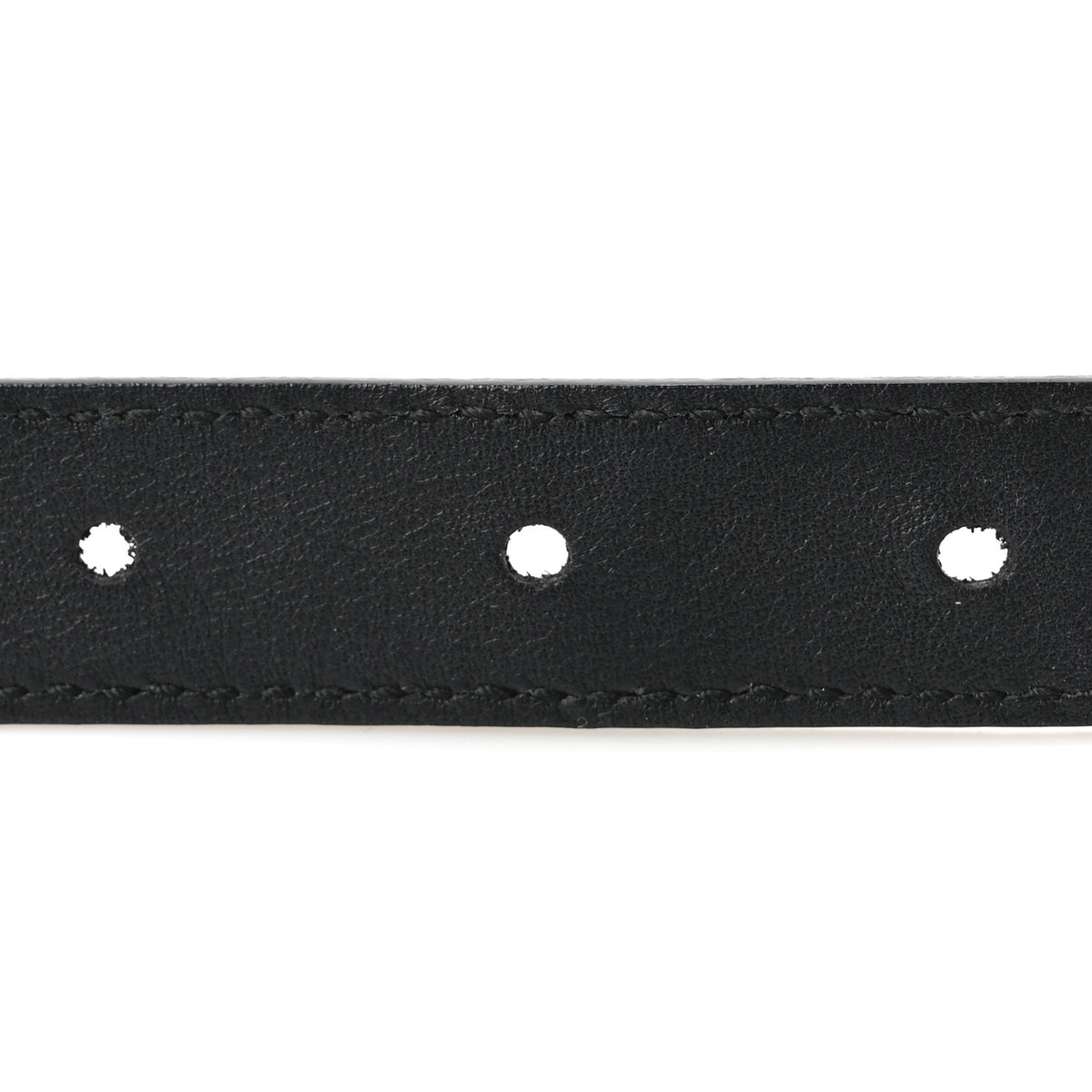 Gucci Calfskin Double G 20mm Belt 80 32 Black 3 of 5