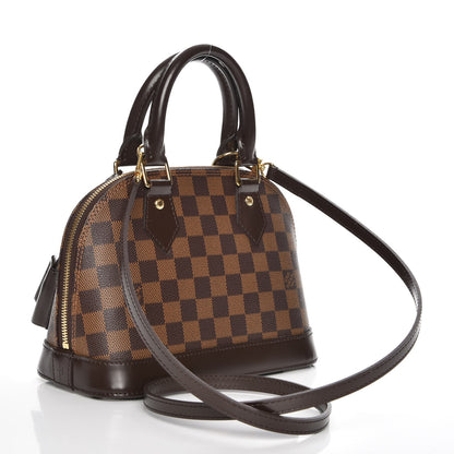 Louis Vuitton Damier Ebene Alma BB 4 of 8