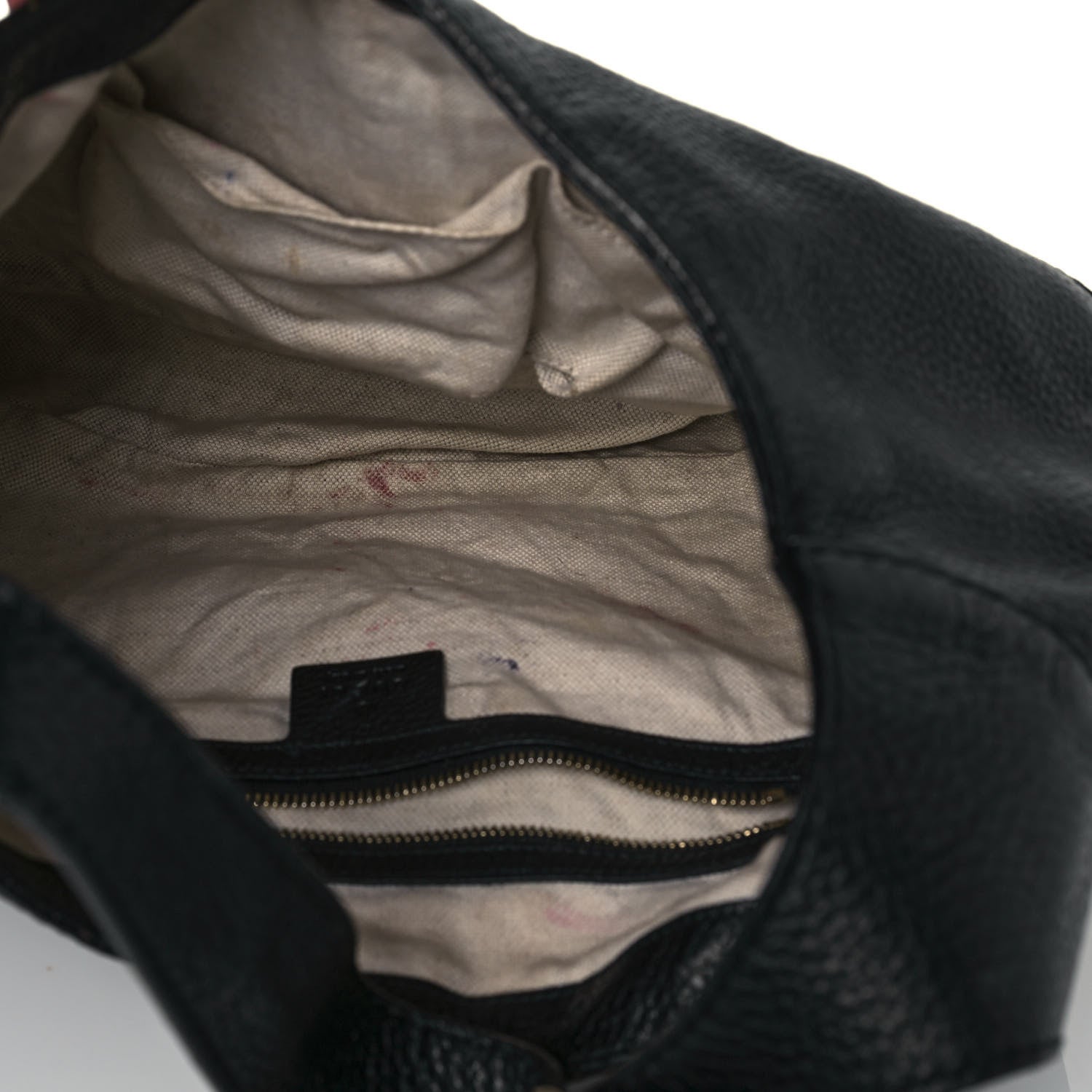 Gucci Calfskin Medium New Jackie Shoulder Bag Black 5 of 17