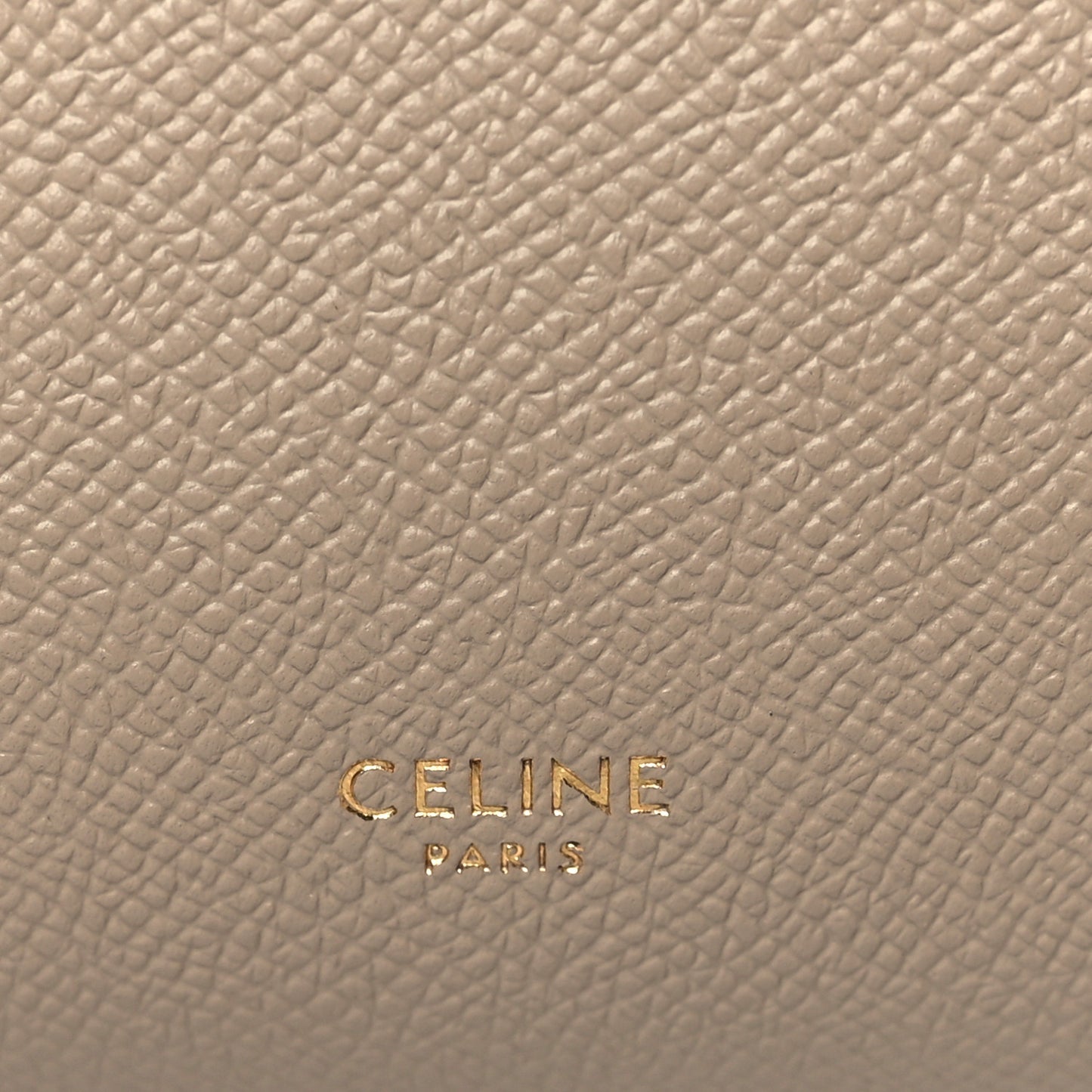 Grained Calfskin Mini Belt Bag Light Taupe