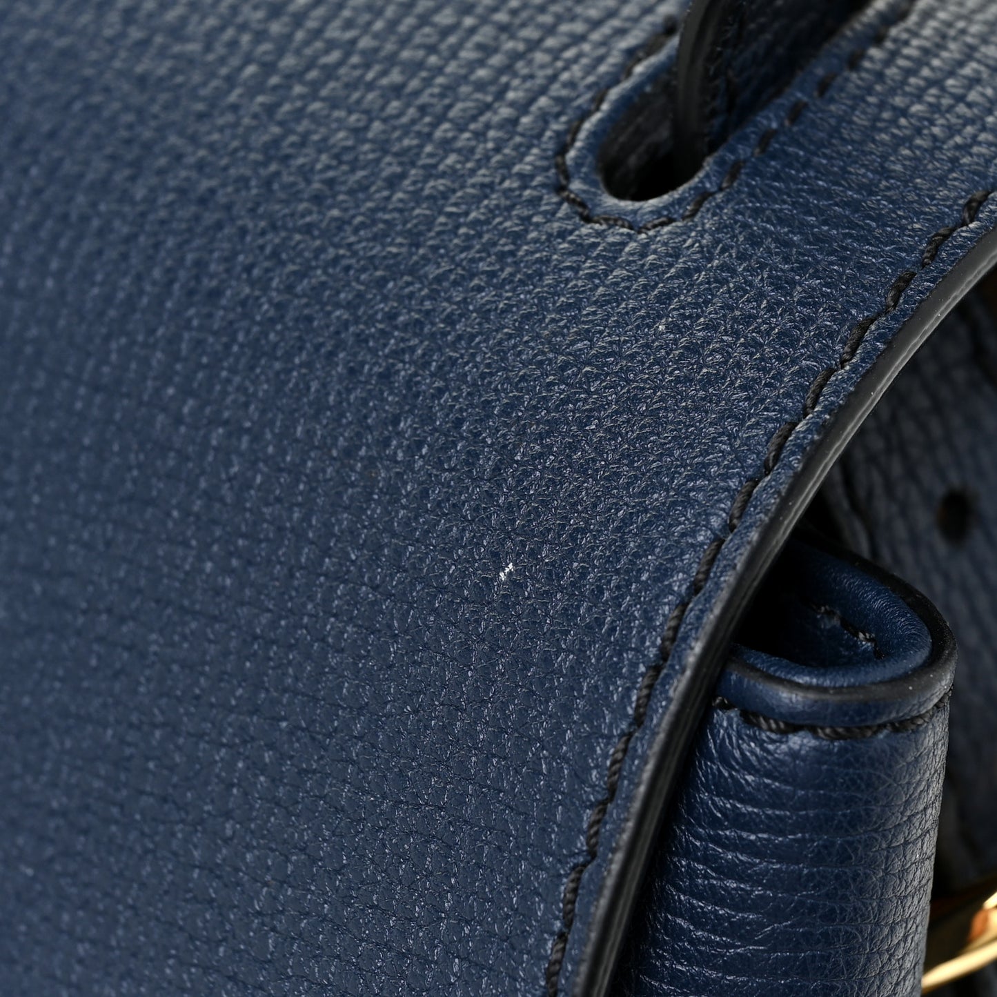 Derby Calfskin House Check Medium Camberley Ink Blue