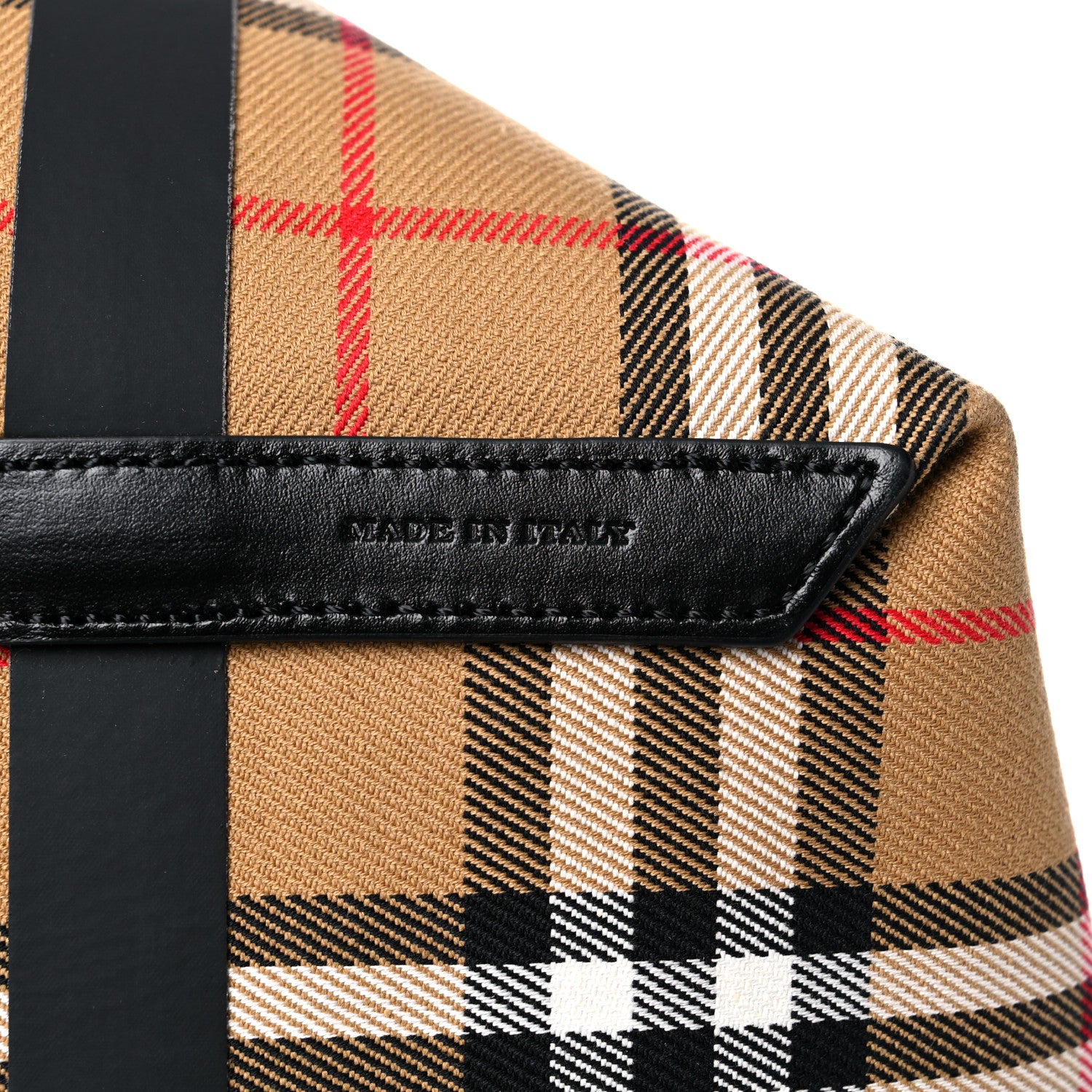 Burberry Vintage Check Medium The Giant Reversible Tote Antique Yellow Bright Red 11 of 21