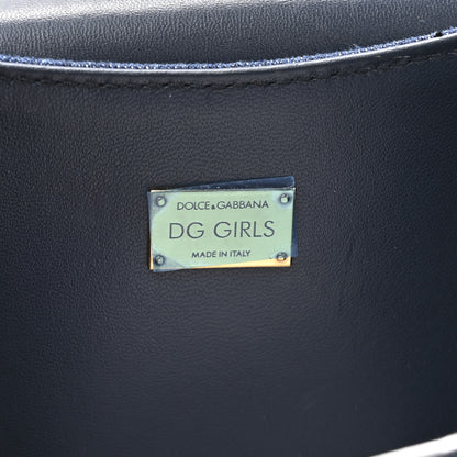 Dolce & Gabbana Denim DG Girls Shoulder Bag Blue 6 of 12