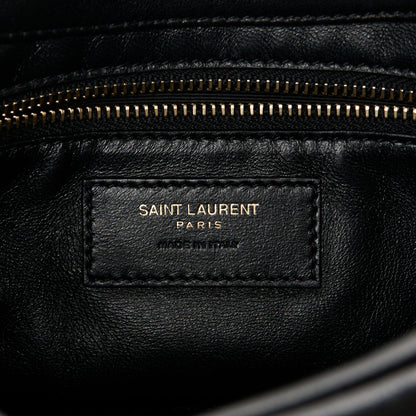 Saint Laurent Padded Lambskin Le 5 A 7 Hobo Black 6 of 10