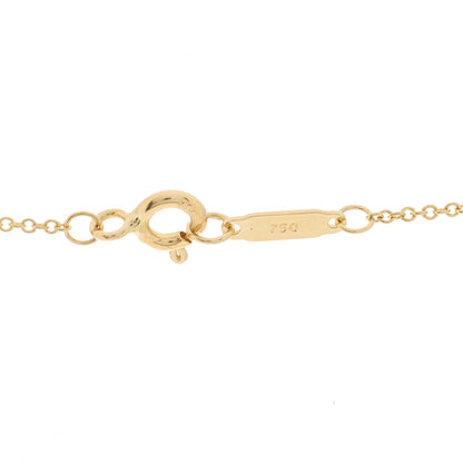 Tiffany 18K Yellow Gold Return to Tiffany Round Charm Necklace 3 of 5