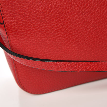 Lanvin Calfskin Nomad Crossbody Rouge 9 of 9
