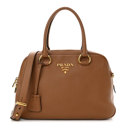 Prada Vitello Phenix Bauletto Caramel 1 of 16
