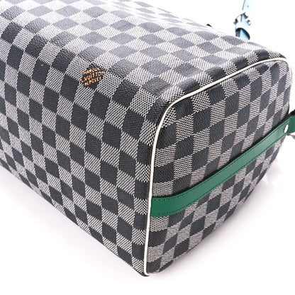 Louis Vuitton Damier Speedy Bandouliere 30 Black White 9 of 9