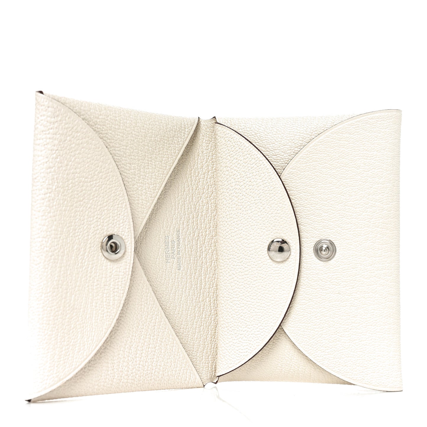 Chevre Mysore Calvi Duo Card Case Nata