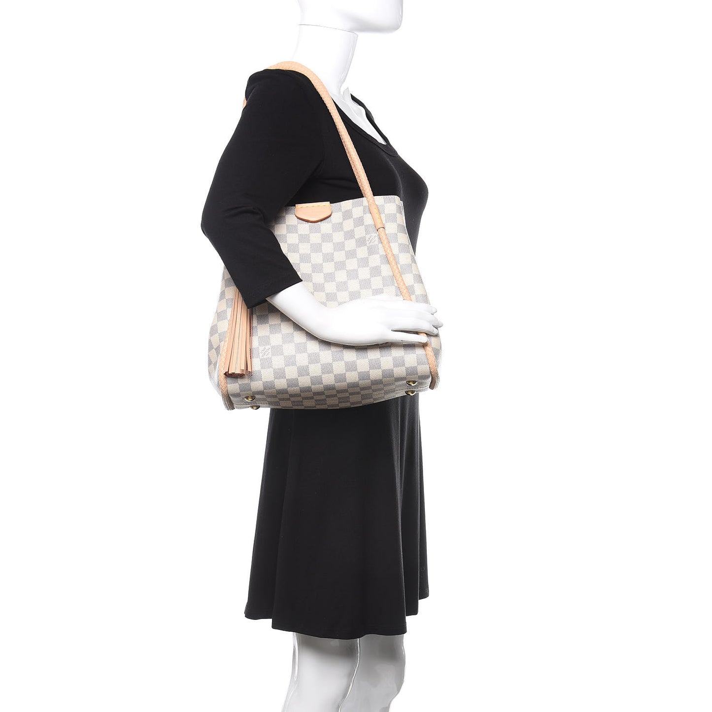 Damier Azur Propriano Rose Ballerine