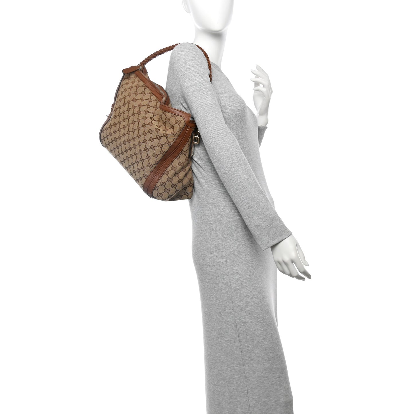 Monogram Cellarius Calfskin Medium Bella Hobo Beige Ebony Cuir