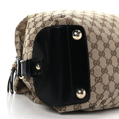 Gucci Monogram Full Moon Boston Black 8 of 9