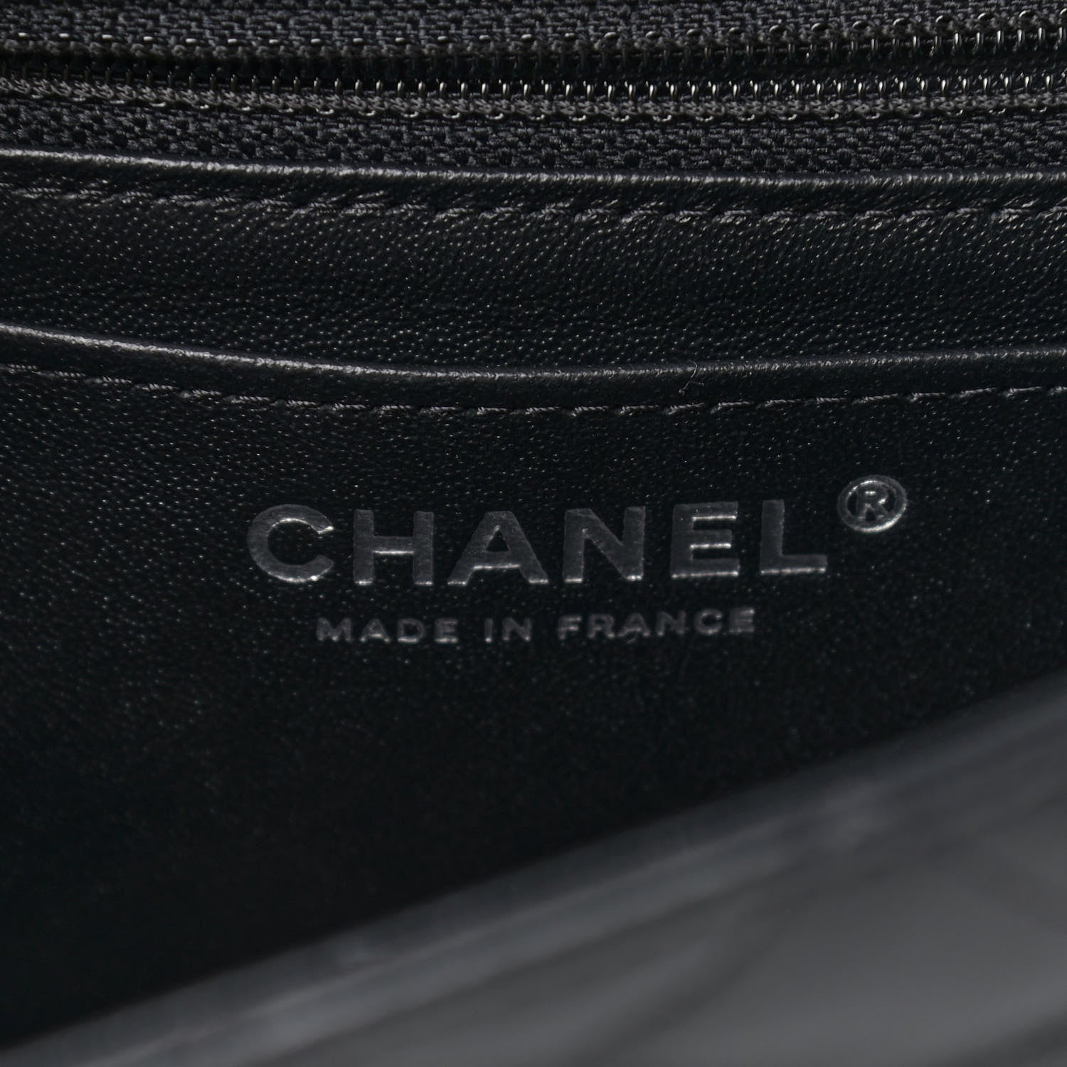 Chanel Lambskin Quilted Mini Rectangular Flap So Black 6 of 9