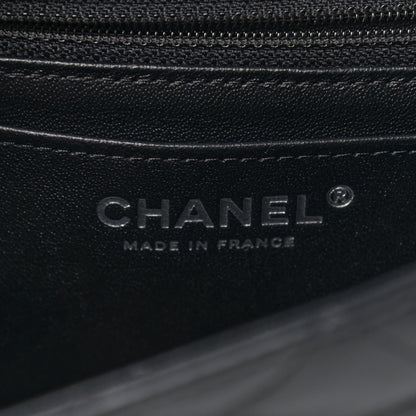 Chanel Lambskin Quilted Mini Rectangular Flap So Black 6 of 9