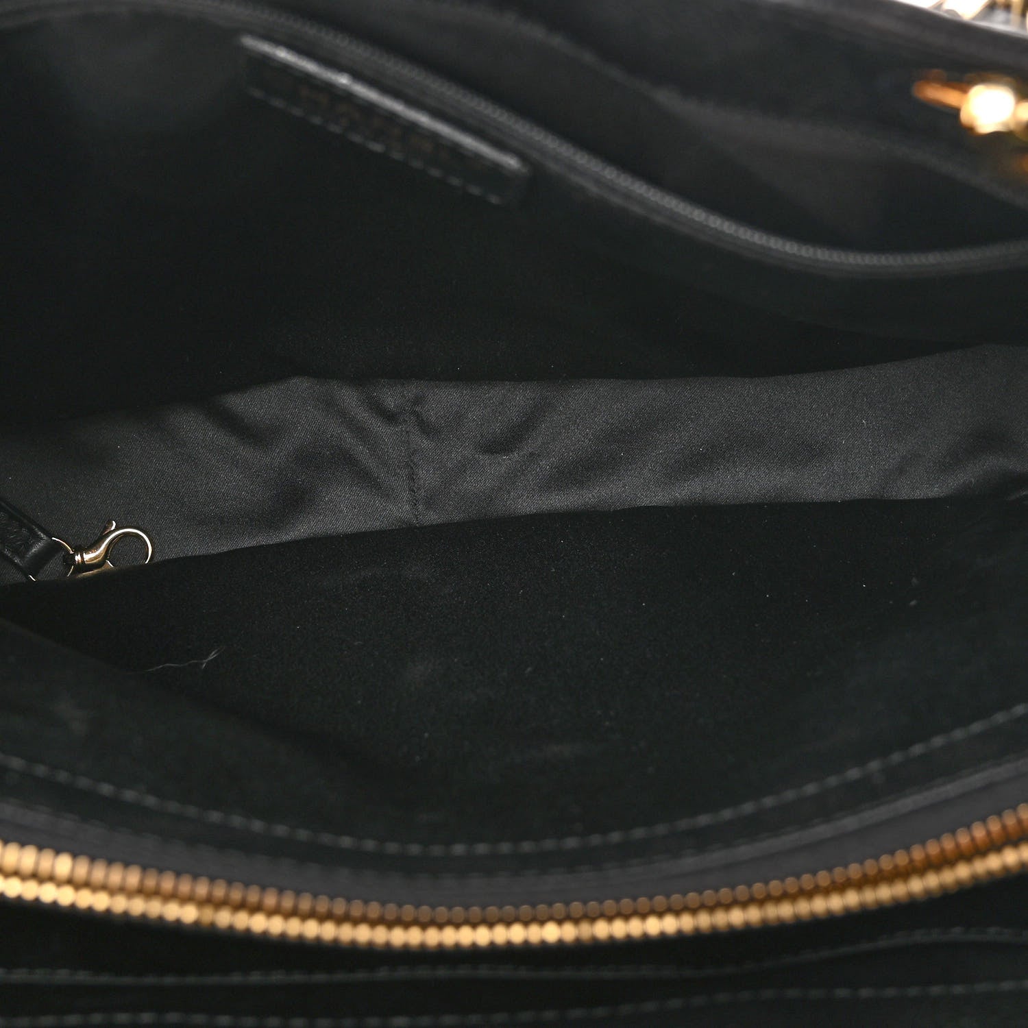 Chanel Caviar Quilted Grand Shopping Tote GST Black 4 of 9