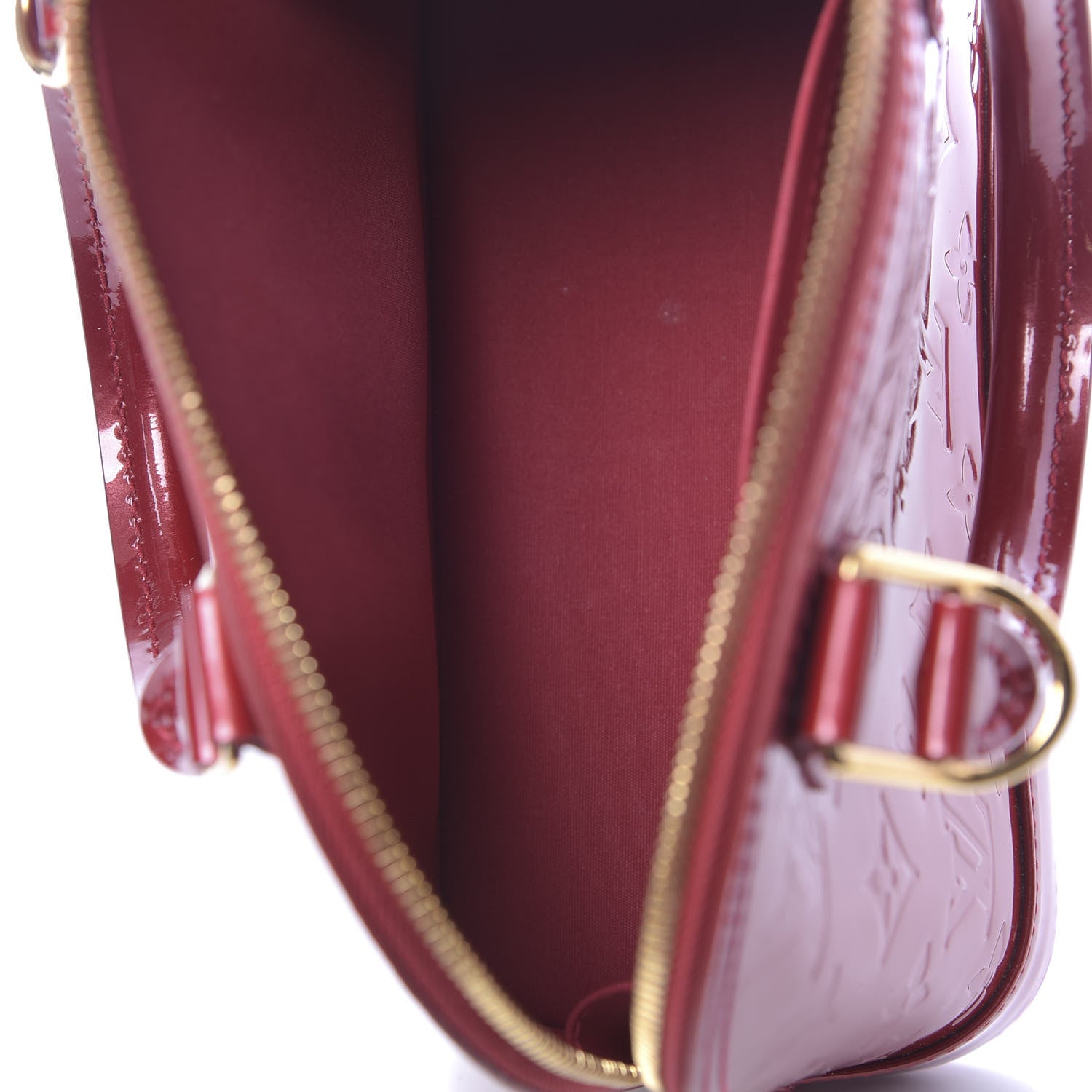 Louis Vuitton Vernis Alma BB Pomme D'Amour 5 of 10