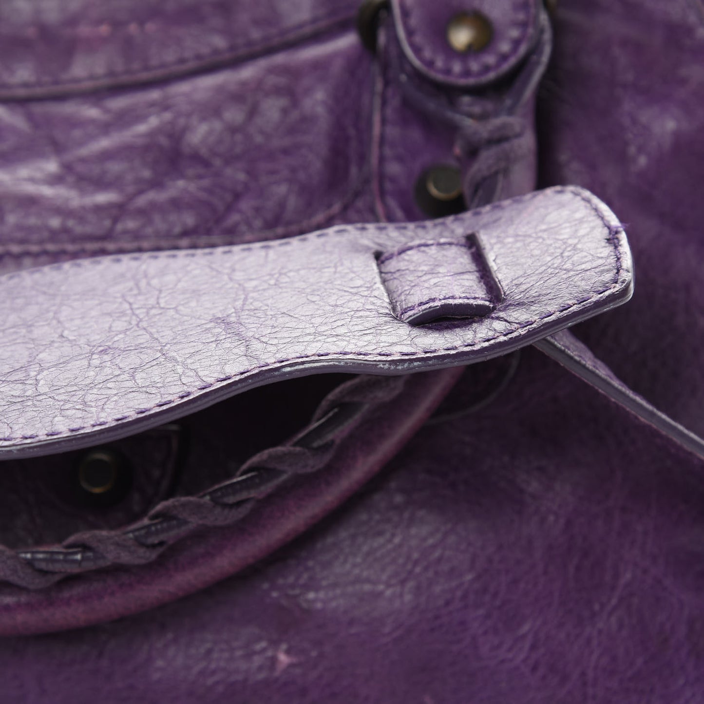 Agneau Classic Hardware City Dark Violet
