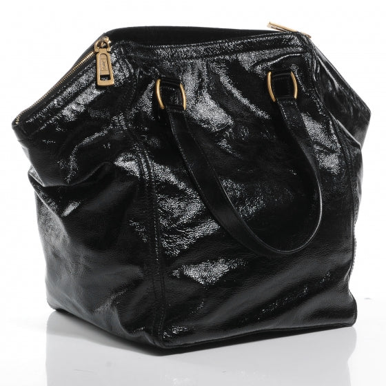 Saint Laurent Patent Medium Downtown Black 3 of 7