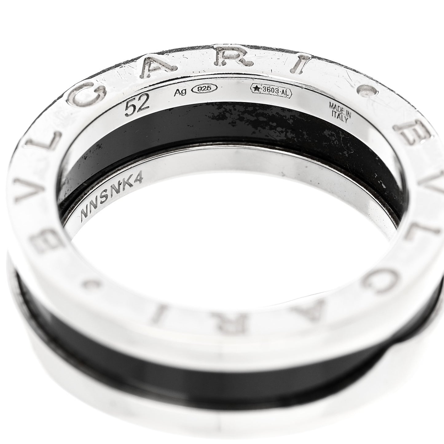 Sterling Silver Ceramic Save The Children One-Band Ring 52 6