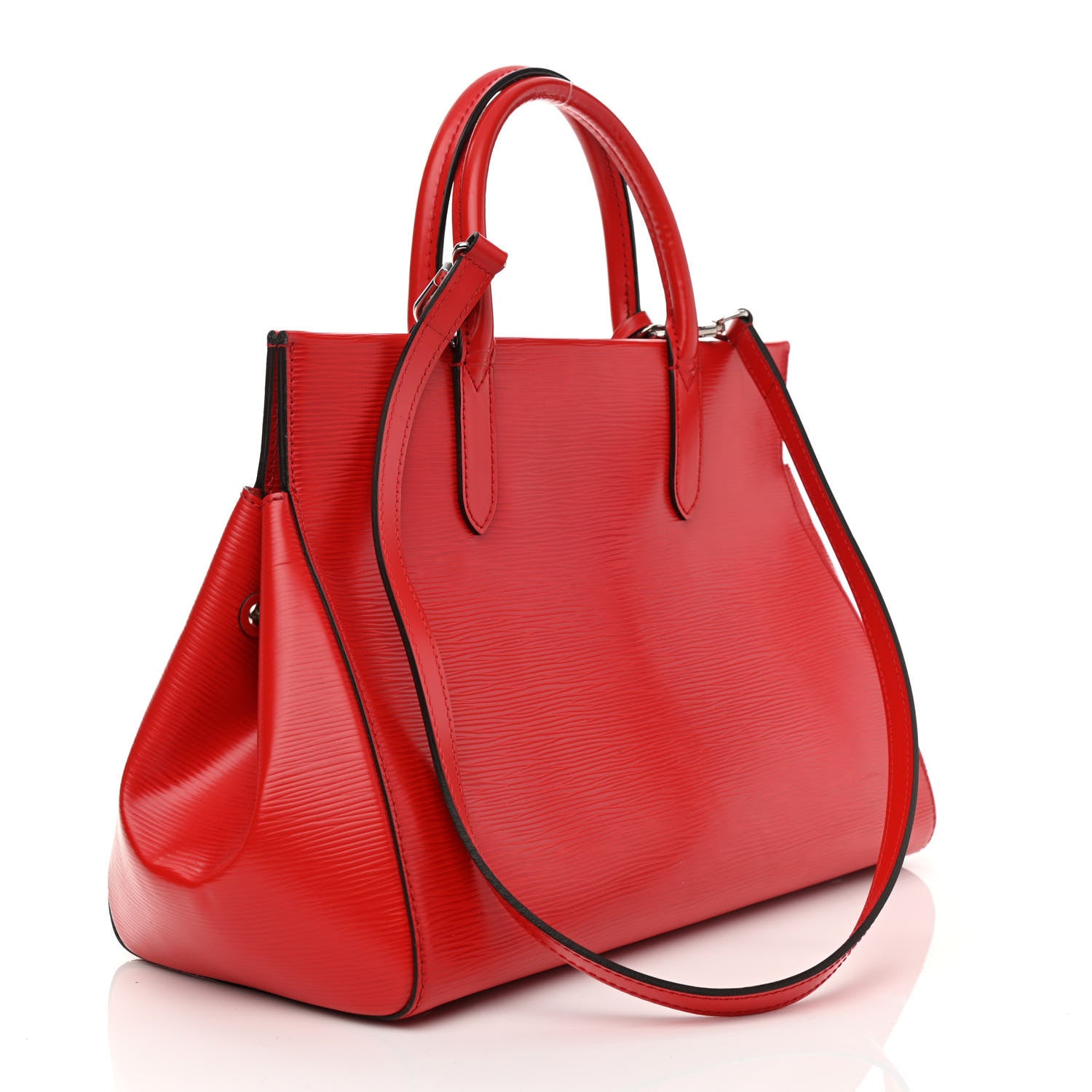 Louis Vuitton Epi Marly MM Coquelicot 3 of 8