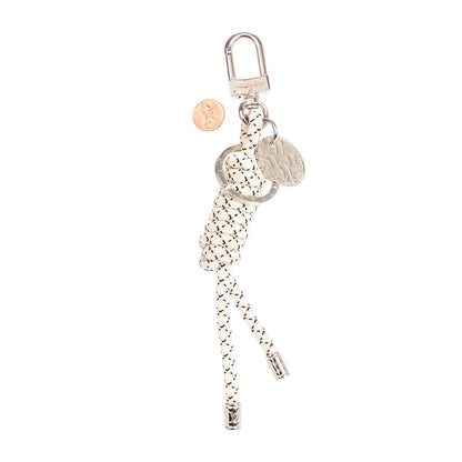 Louis Vuitton Palladium Christopher Nemeth Rope Bag Charm Key Ring 2 of 6