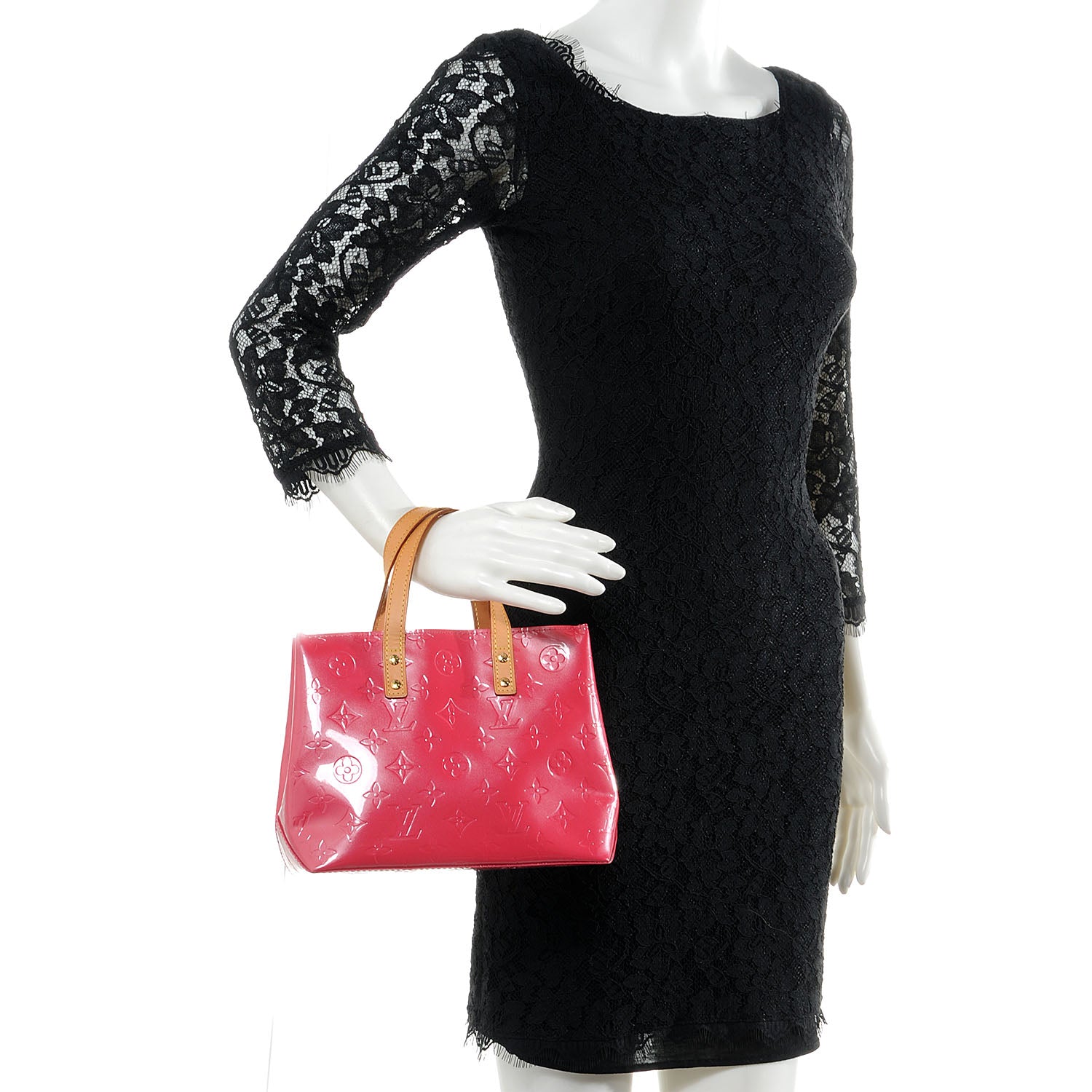Louis Vuitton Vernis Reade PM Framboise 2 of 7