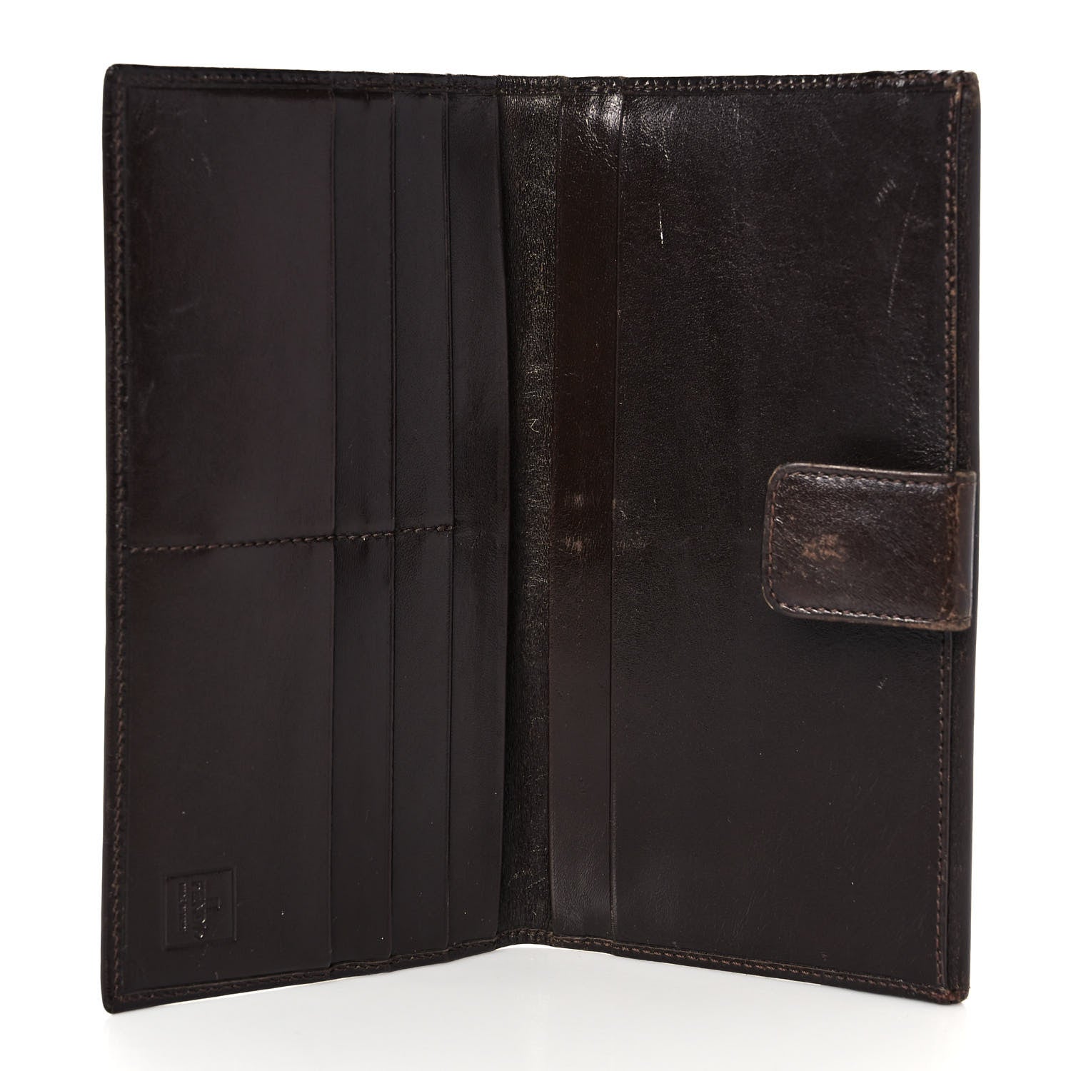 Fendi Zucca Continental Wallet Tobacco 7 of 10